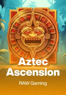 Captivating image of the Aztec Ascension game, showcasing ancient Aztec-inspired symbols and imagery against a backdrop of towering pyramids.